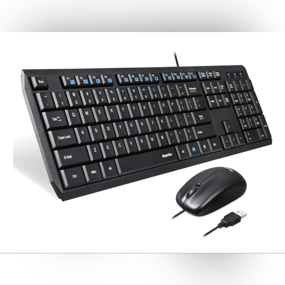 Wired Keyboard and Mouse Combo